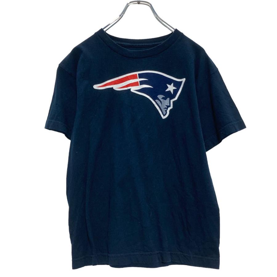 NFL 半袖 プリントTシャツ L 150〜 キッズ ネイビー フットボール 