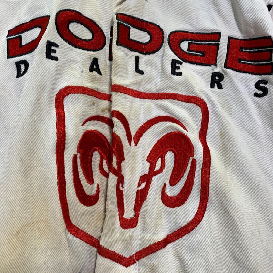 HASE AUTHENTICS ジップアップ ダッジ レーシングジャケット M 140