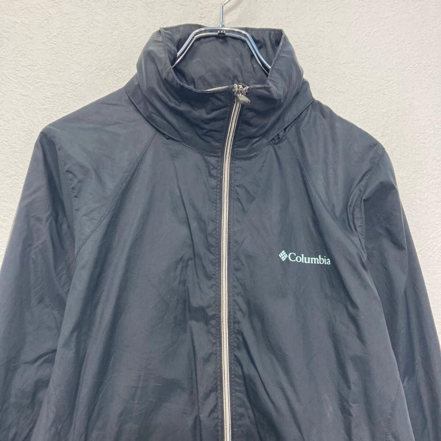 Columbia ジップアップ ナイロン ジャケット コロンビア M フード付き