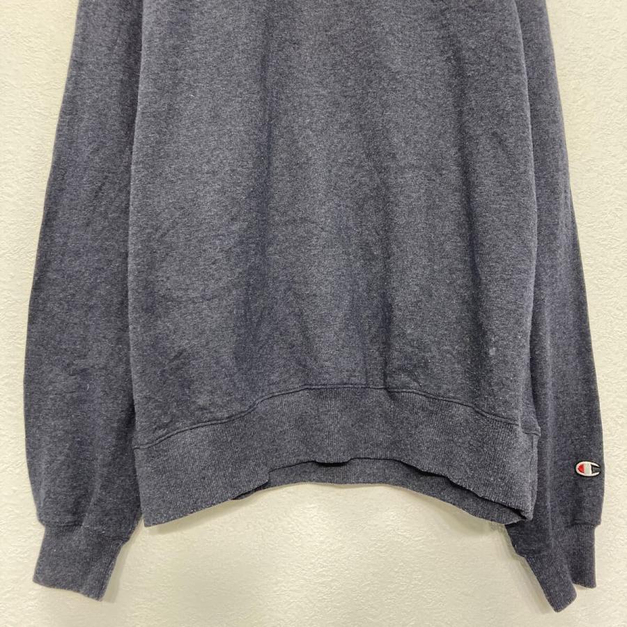 champion 無地 スウェット トレーナー チャンピオン L ダークグレー 裏 