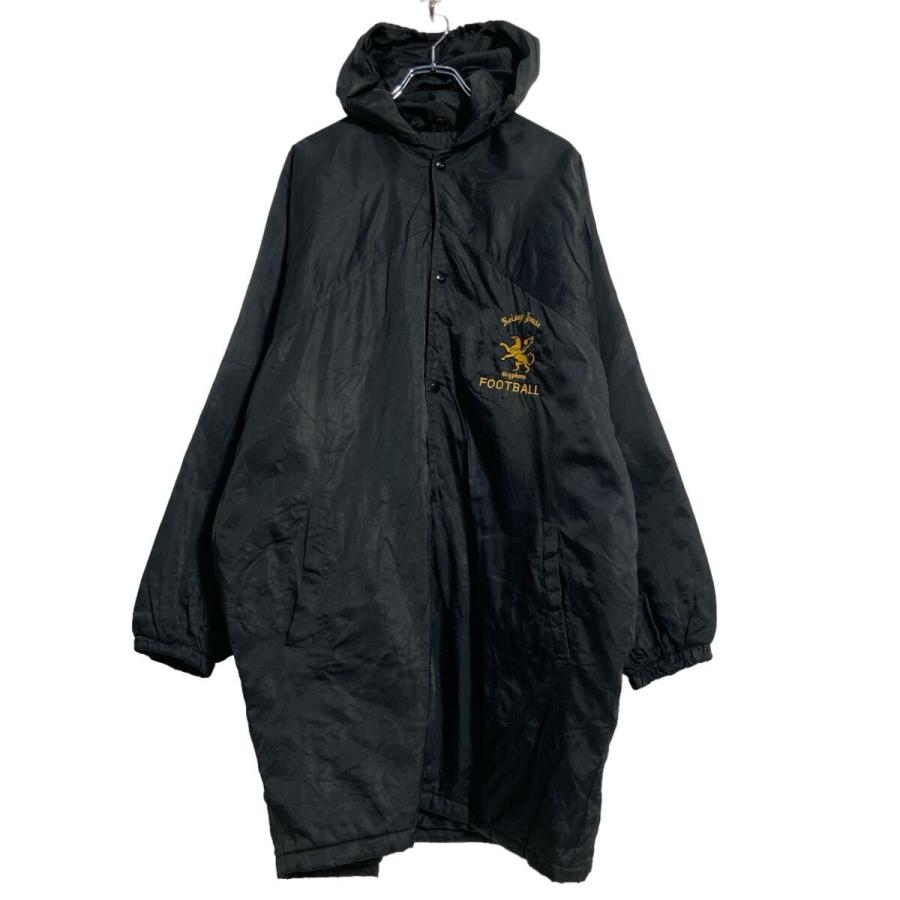 QUALITY SPORT ベンチコート L ブラック パーカー 中綿 スポーツウェア
