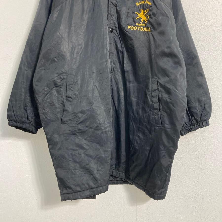 QUALITY SPORT ベンチコート L ブラック パーカー 中綿 スポーツウェア