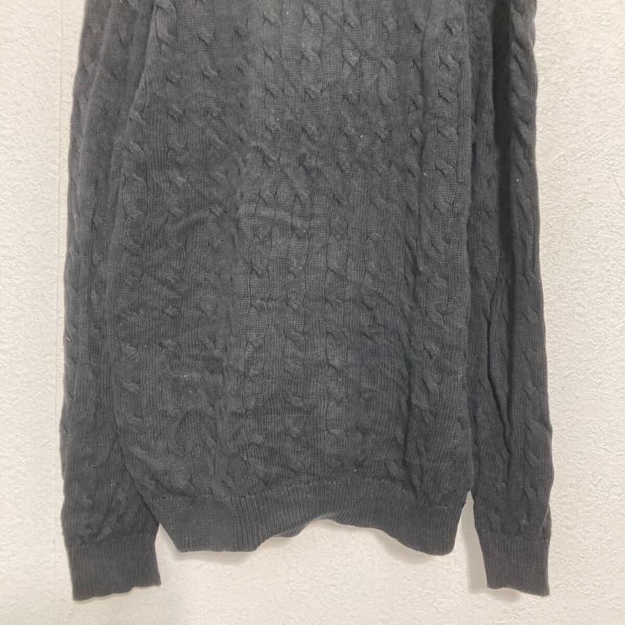 美品 ポロバイラルフローレン シルク ケーブルニット ハイネック