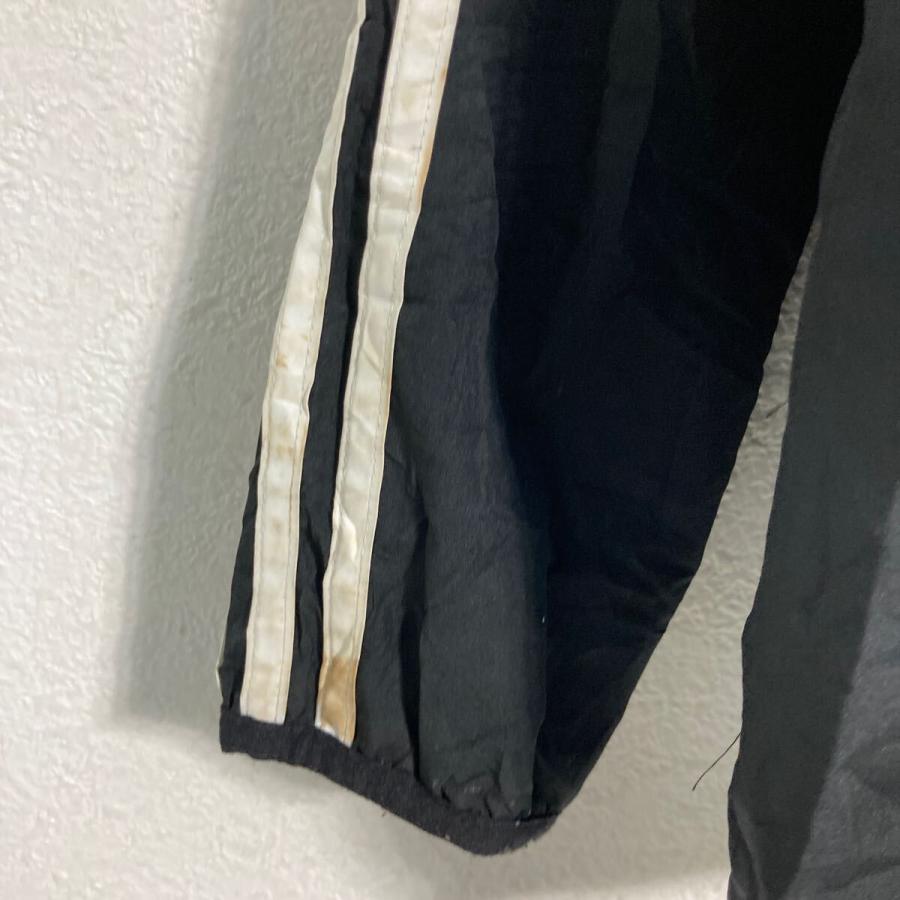 adidas ナイロンジャケット XL ブラック アディダス ジップアップ