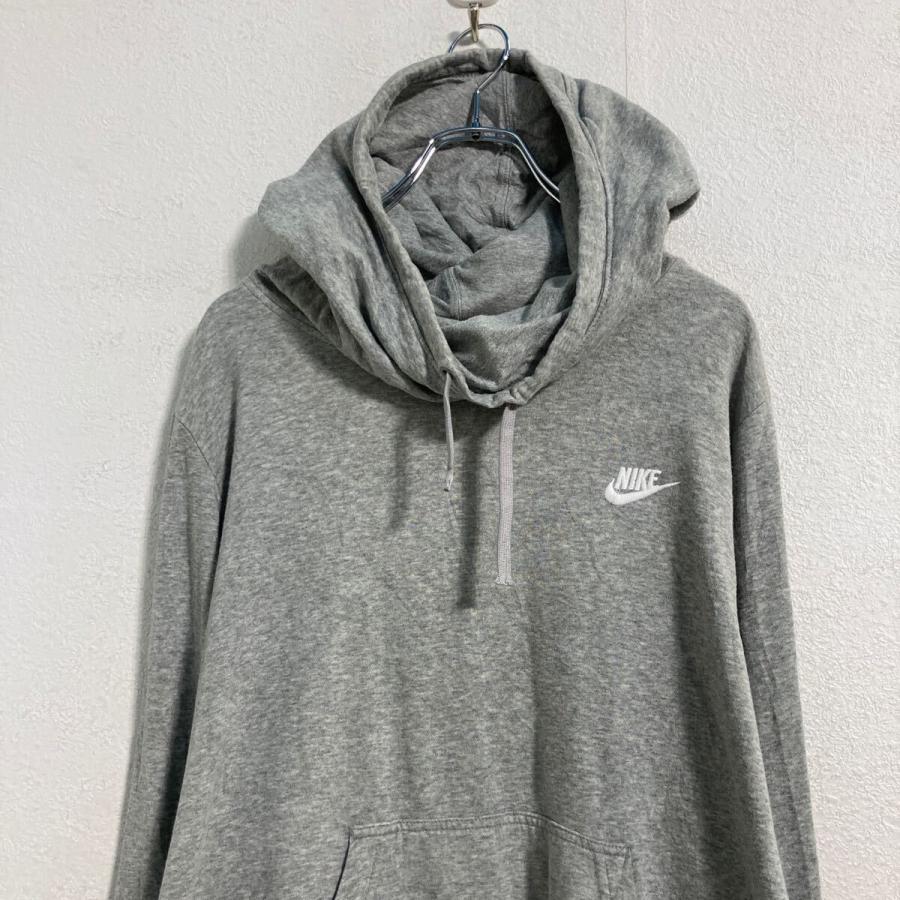 NIKE ロゴ スウェット パーカー XL グレー ナイキ プルオーバー ビッグ