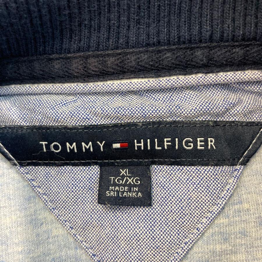 TOMMY HILFIGER コットン ニット スウェット トレーナー XL ライト 
