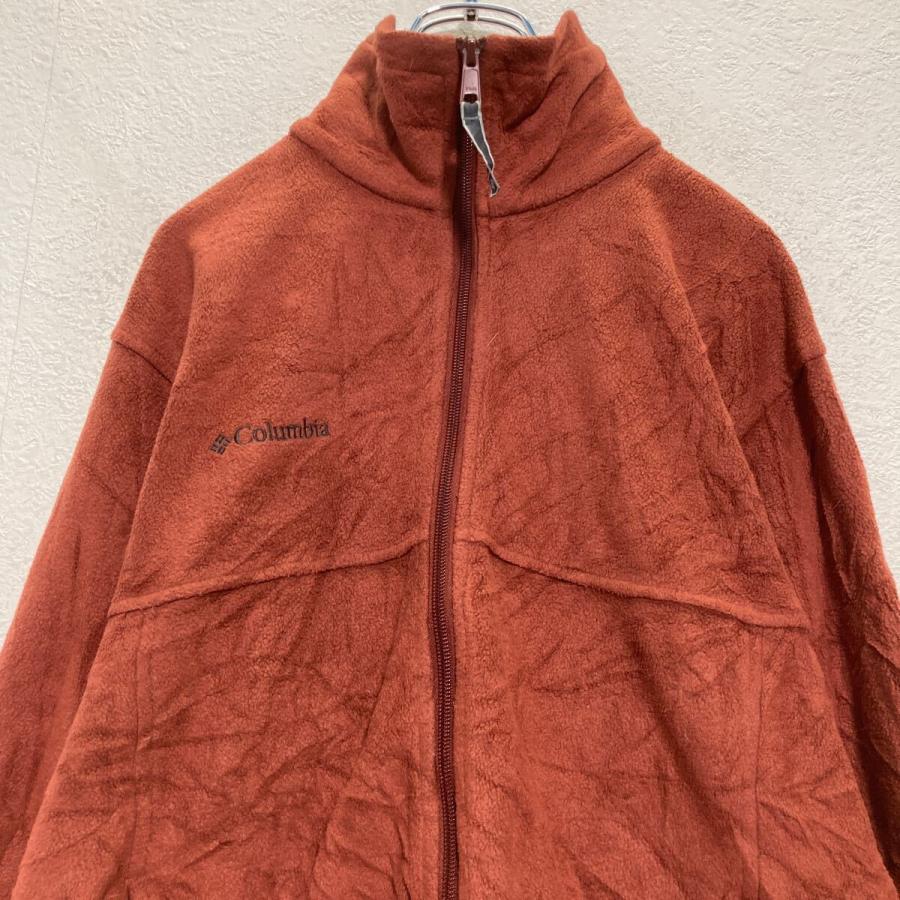 Columbia ジップアップ フリースジャケット S ブラウン コロンビア