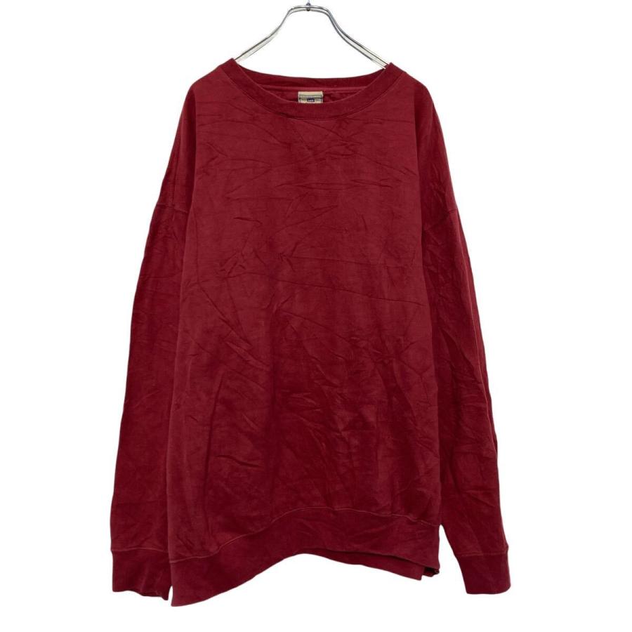 Lee 無地 スウェット トレーナー リー 2XL レッド ビッグサイズ Lee 無地 スウェット トレーナー リー 2XL レッド ビッグサイズ