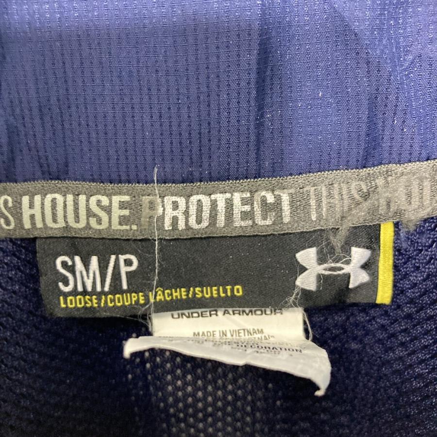 UNDER ARMOUR トラック ジャケット ジャージ S ネイビー アンダー