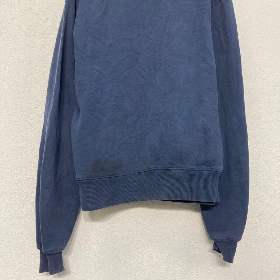 champion プリント スウェット パーカー チャンピオン M ネイビー