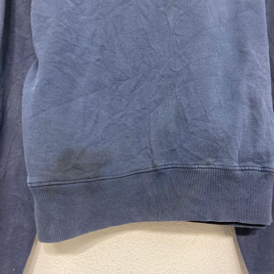 champion プリント スウェット パーカー チャンピオン M ネイビー