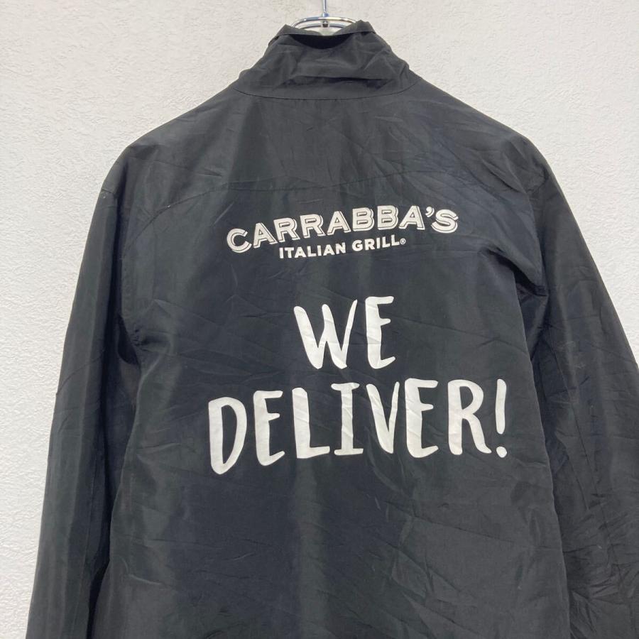 Dunbrooke ナイロン ジャケット S ブラック バックプリント ブルゾン