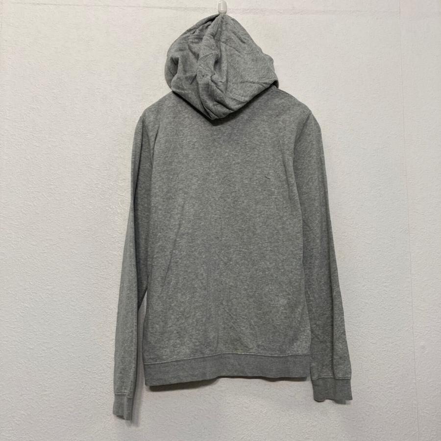 NIKE プリント スウェット パーカー ナイキ M レディース グレー 古着