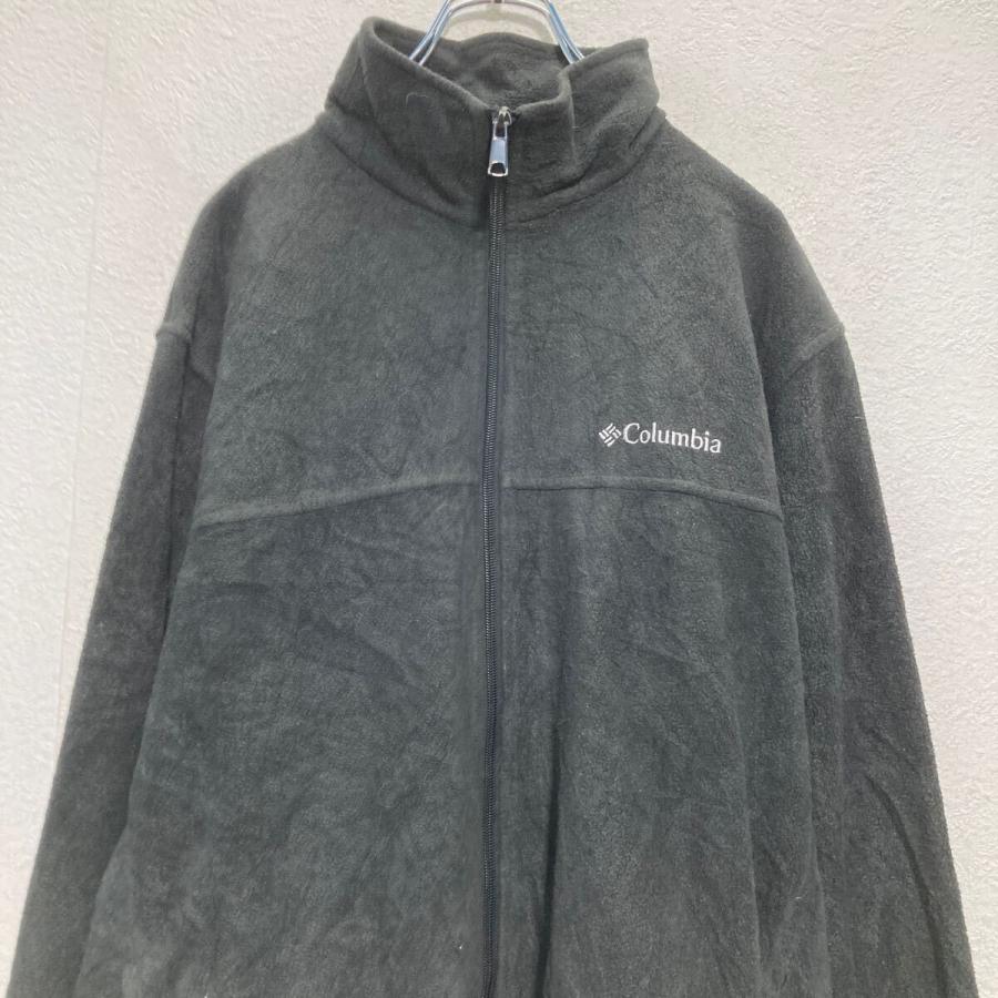 Columbia WKU フリースジャケット 黒 Columbia ジップアップ フリースジャケット L ブラック コロンビア