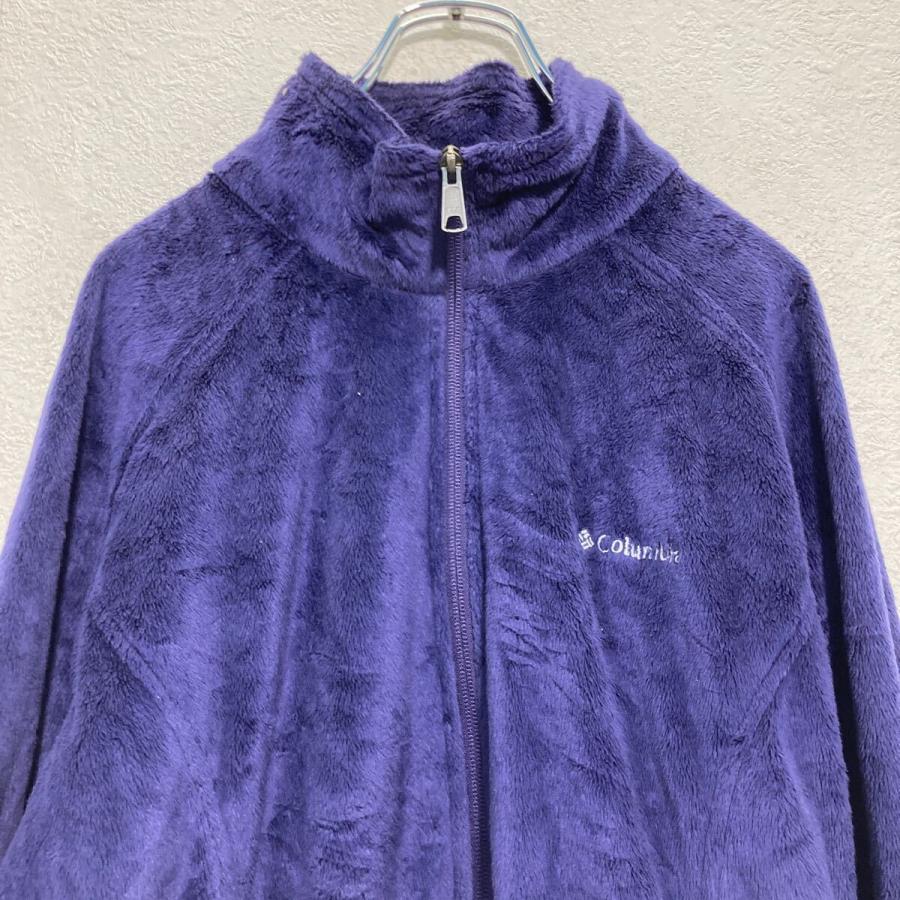 Columbia ジップアップ ボア フリースジャケット XL ネイビー ビッグ