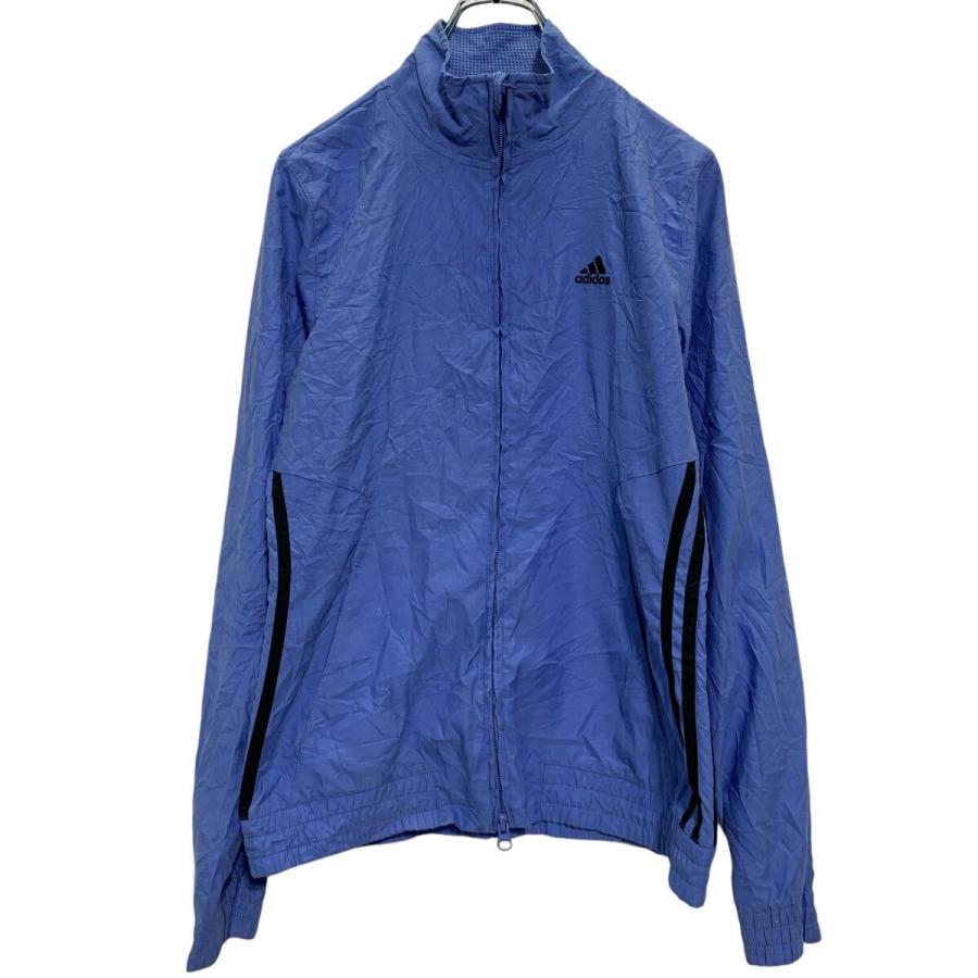 【じ】adidas ジップアップジャケット 青 水色 adidas 水色 ジップアップジャケット 【公式通販】