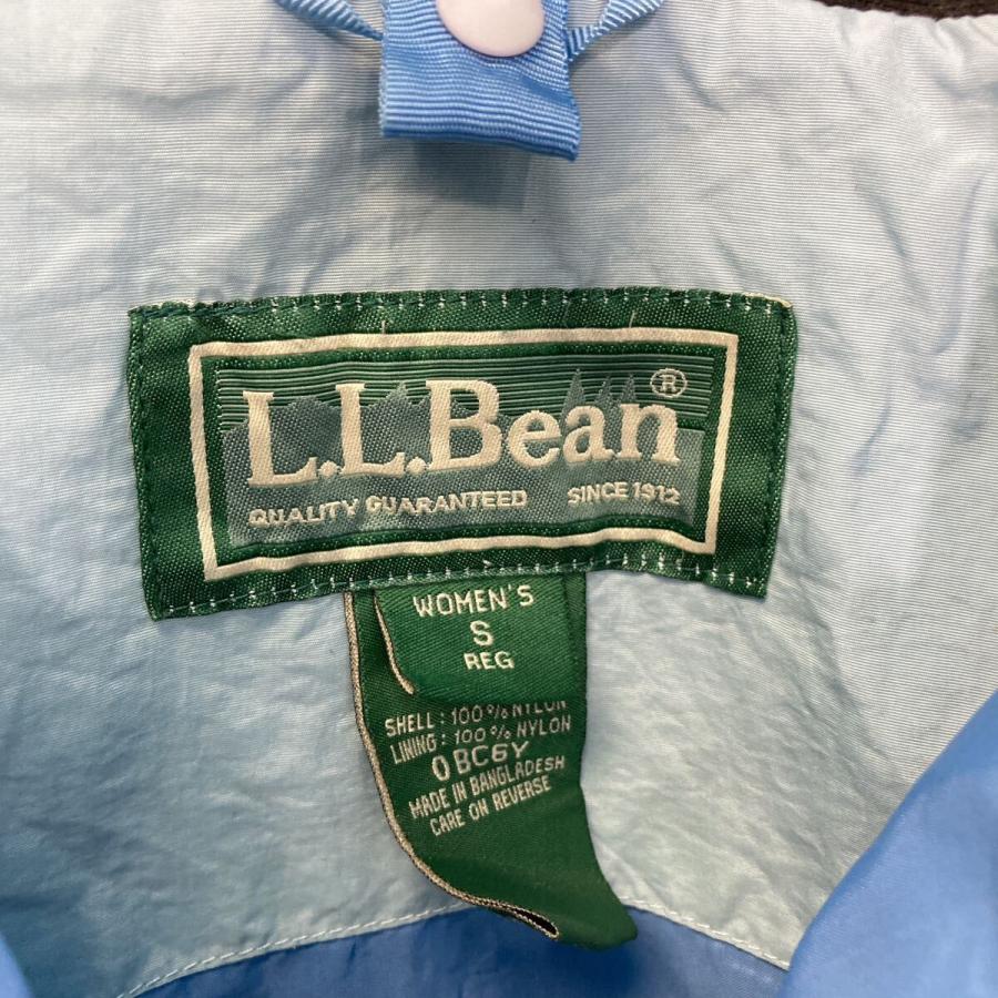L.L.Bean ナイロン ジャケット エルエルビーン S レディース ブルー