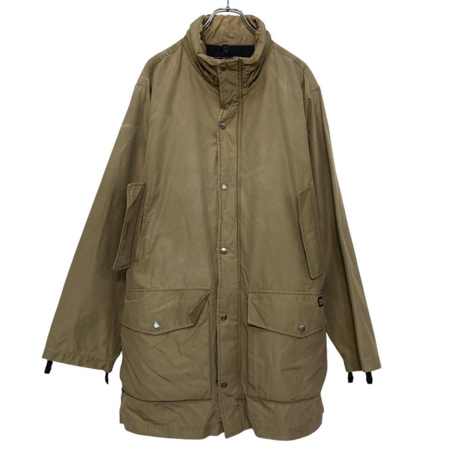 WOOLRICH ナイロン ジャケット ウールリッチ M ベージュ フルジップ 