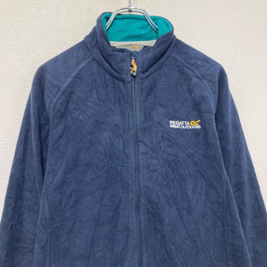 フリース ジャケット L ネイビー ラグラン アウトドア 古着卸 アメリカ