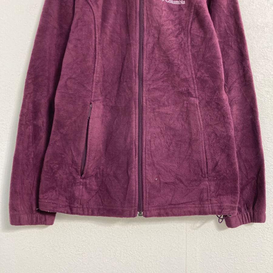 Columbia フリースジャケット レディース L バーガンディ コロンビア