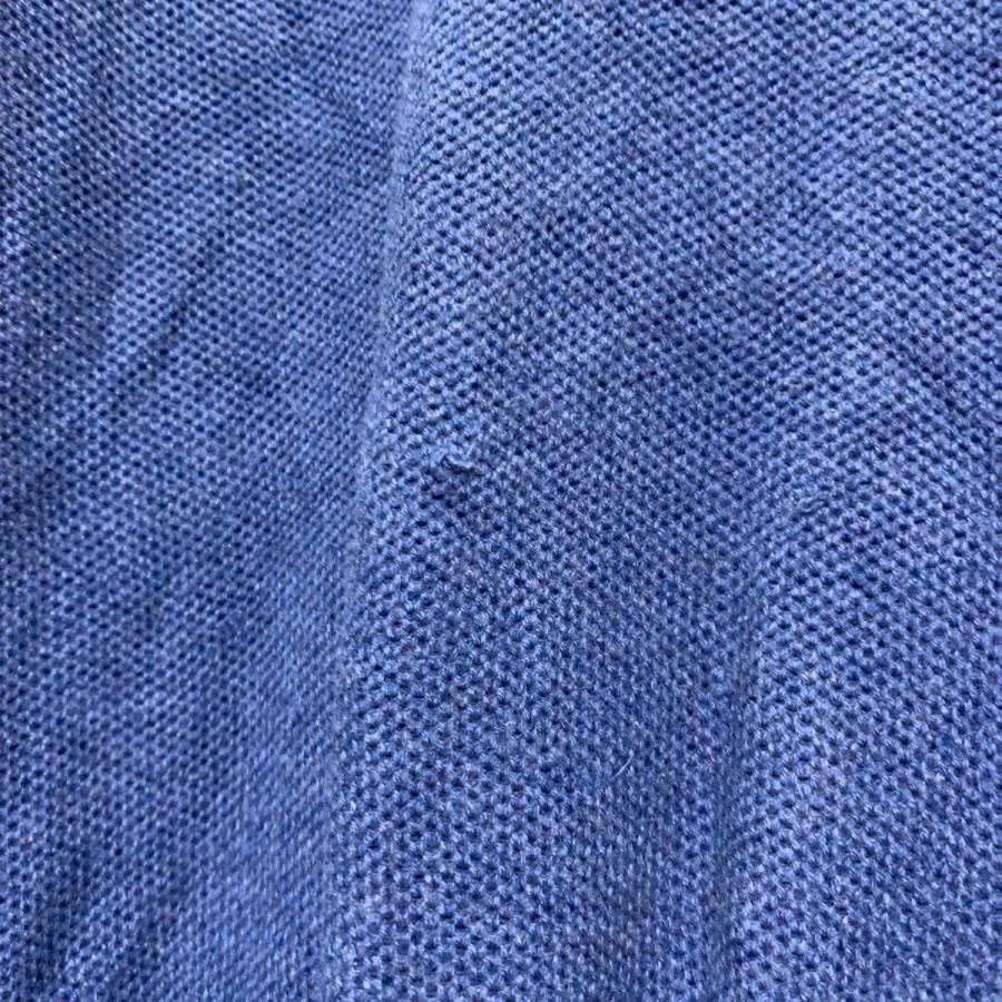 POLO RALPH LAUREN コットンニット M ブルー ポロラルフローレン ワン