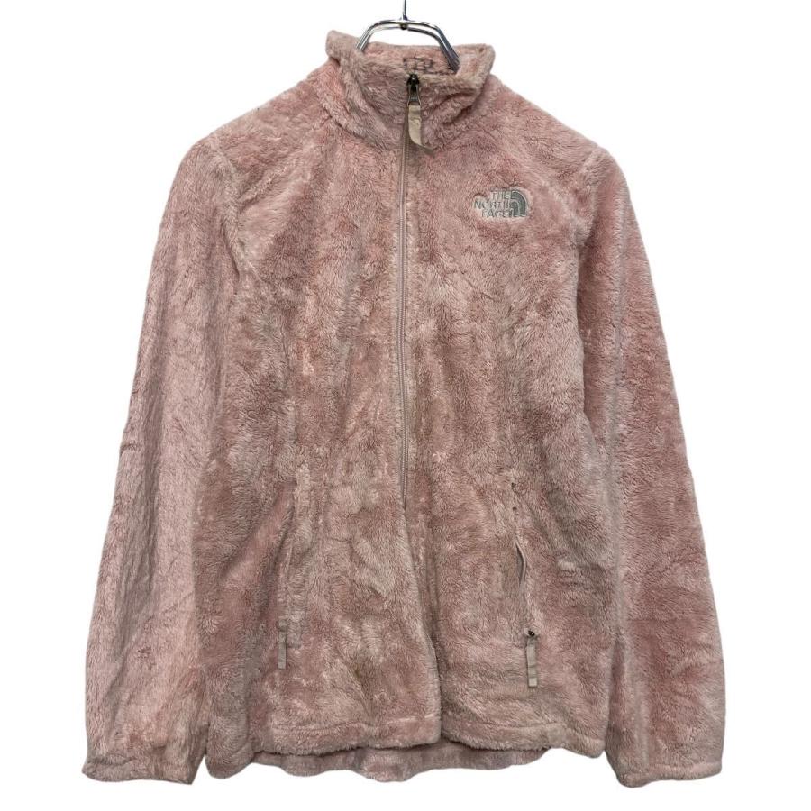 The north face フリース ジャケット キッズ M ピンク ザノース 