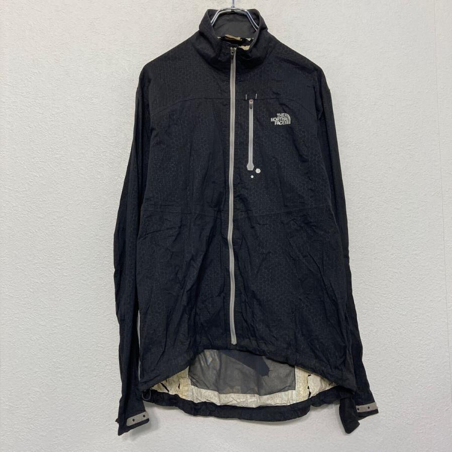 The north face ナイロン ジャケット M ブラック フルジップ 古着卸 