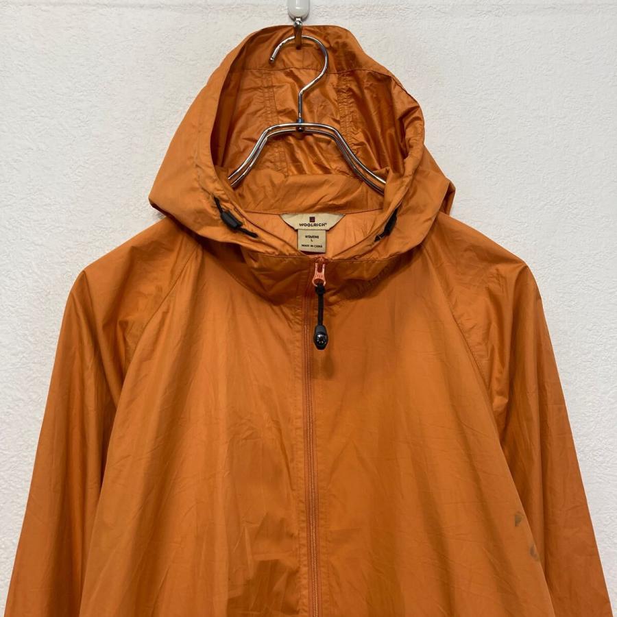 WOOLRICH ナイロン ジャケット L オレンジ ブルゾン フルジップ  