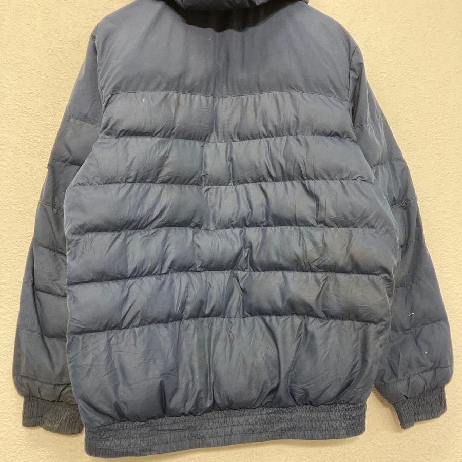 NIKE ナイロン ダウン ジャケット ナイキ XL ネイビー 中綿 フルジップ