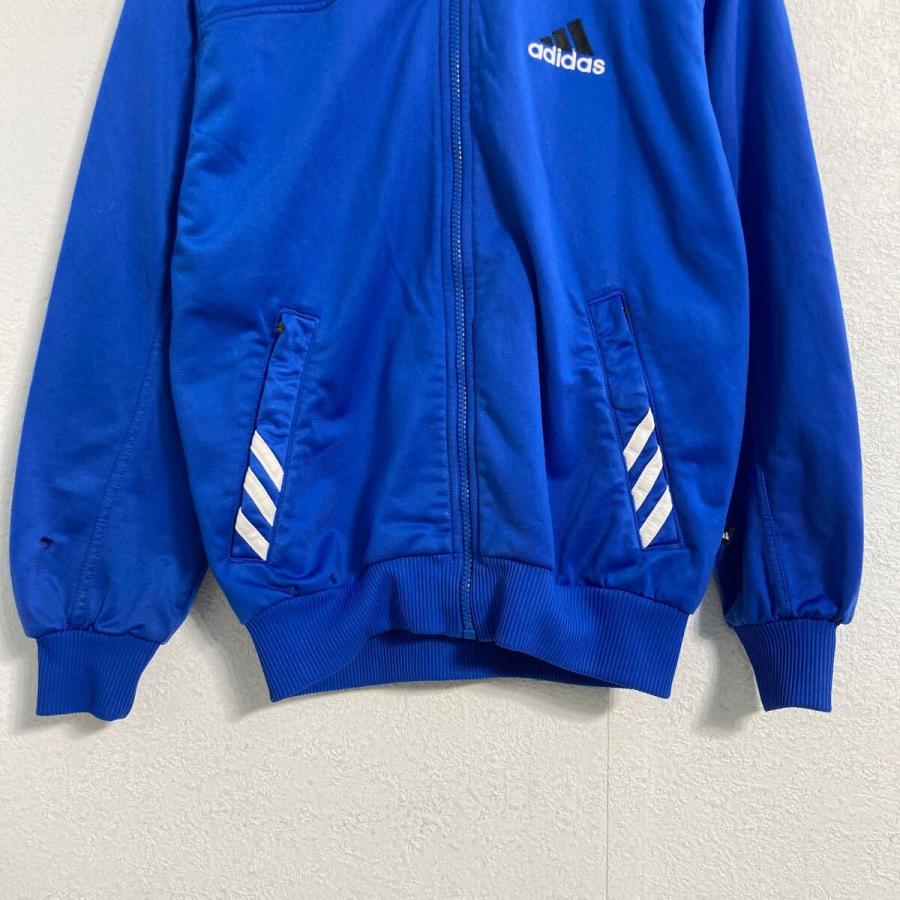 adidas ロゴ ジャージ S〜 ブルー アディダス トラックジャケット 古着