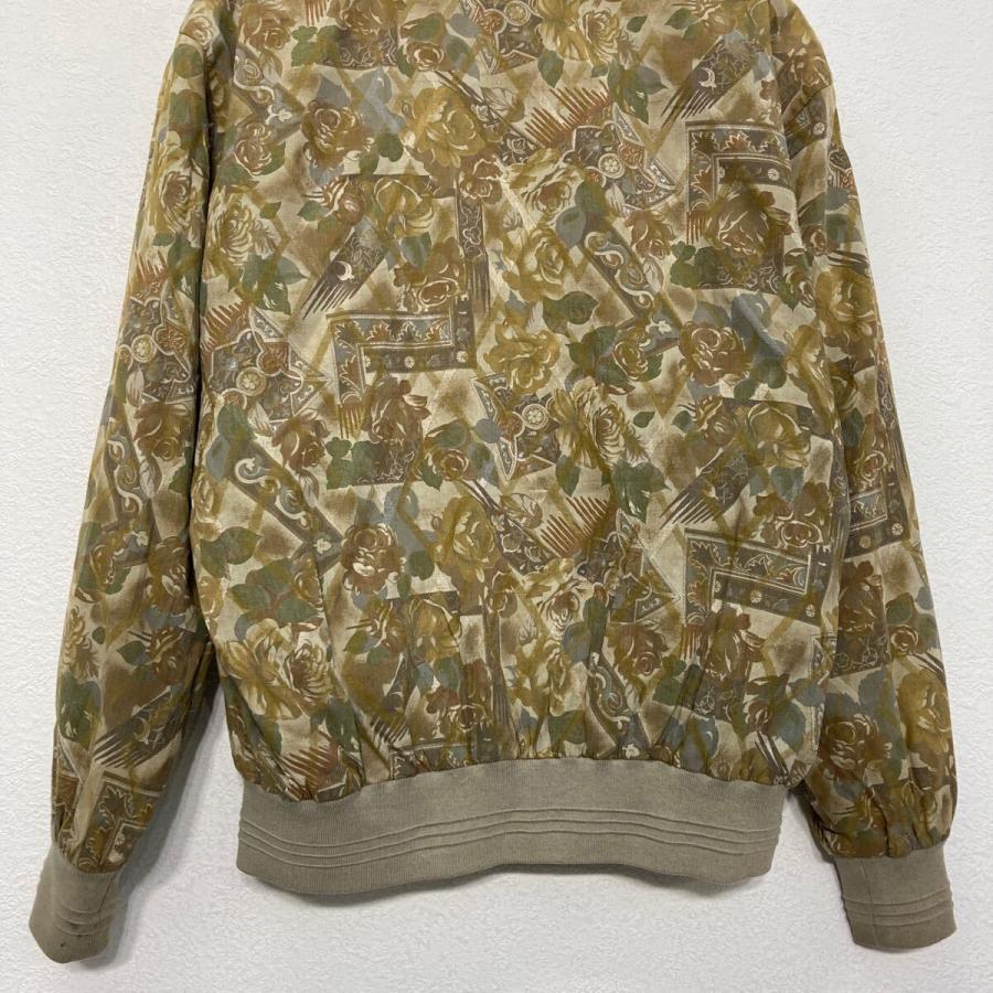 Park Land ジャケット XL~ ベージュ ブラウン 総柄 花柄 ブルゾン  
