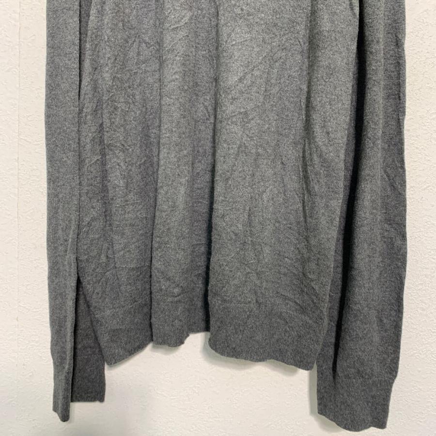 NAUTICA コットン混紡 ニット セーター XL グレー ノーティカ ビッグ