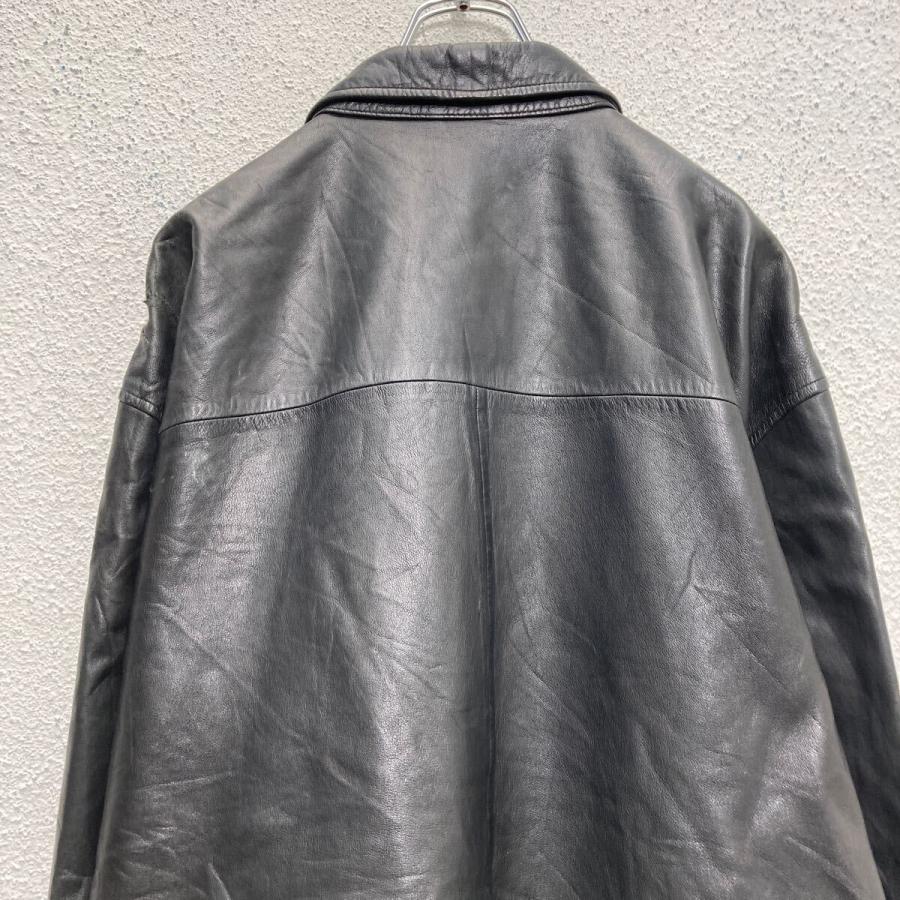 Polo Ralph Lauren レザー ジャケット XL ブラック ビックサイズ Polo Ralph Lauren レザー ジャケット XL ブラック ビックサイズ