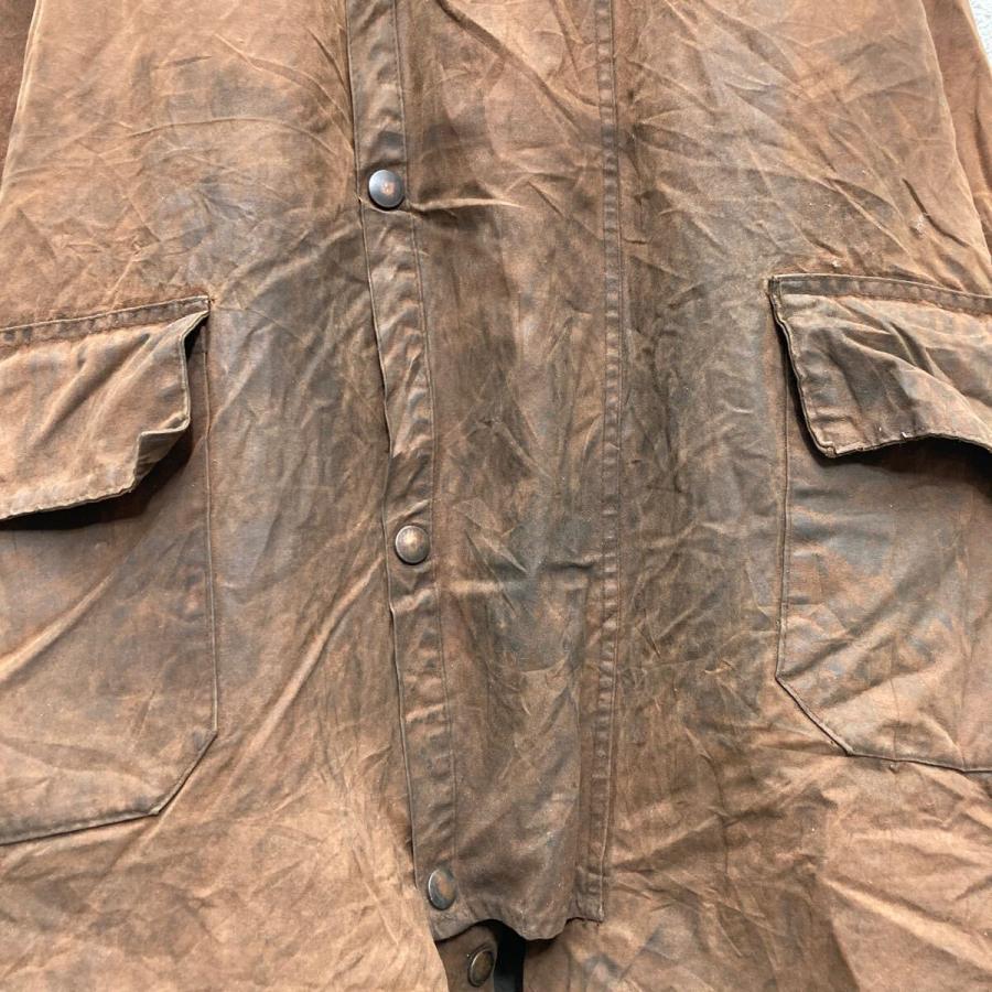 BACKHOUSE オイルド ジャケット XL~ ブラウン バックハウス バブアー