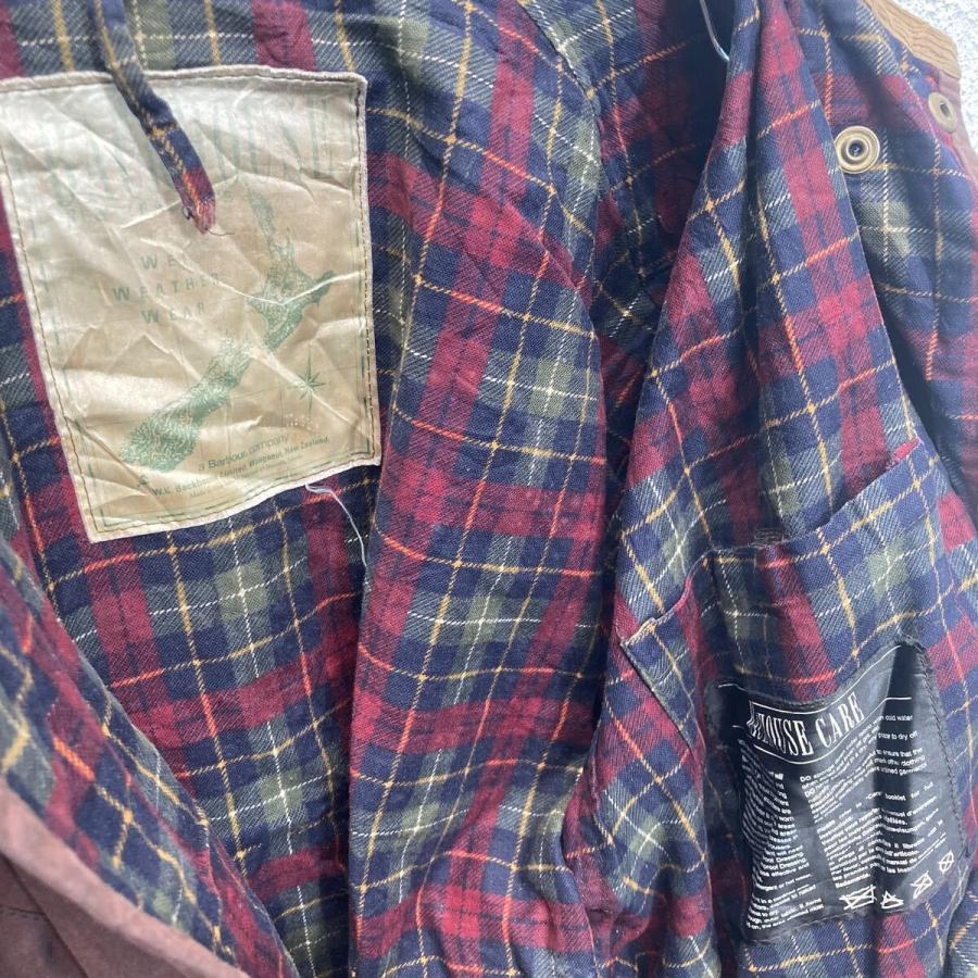 BACKHOUSE オイルド ジャケット レディース L~ ブラウン バックハウス