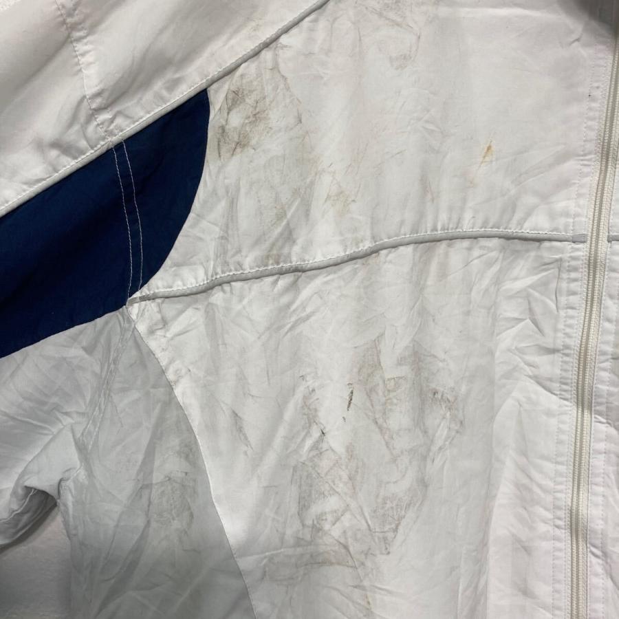 【UMBRO 】ナイロンジャケット XLネイビー/ホワイト XLサイズ Vintage 90s Umbro XL Puffer Jacket Blue White Zip Off Hood