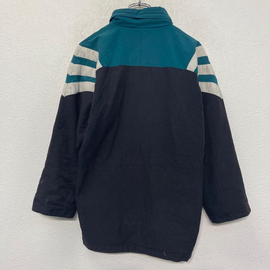 adidas ナイロン ジャケット アディダス M程 ブラック グリーン adidas ナイロン ジャケット アディダス M程 ブラック グリーン