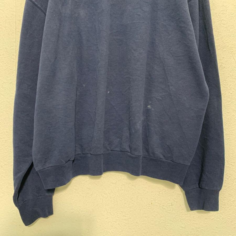 TOP STITCH ロゴスウェット トレーナー L レディース ネイビー