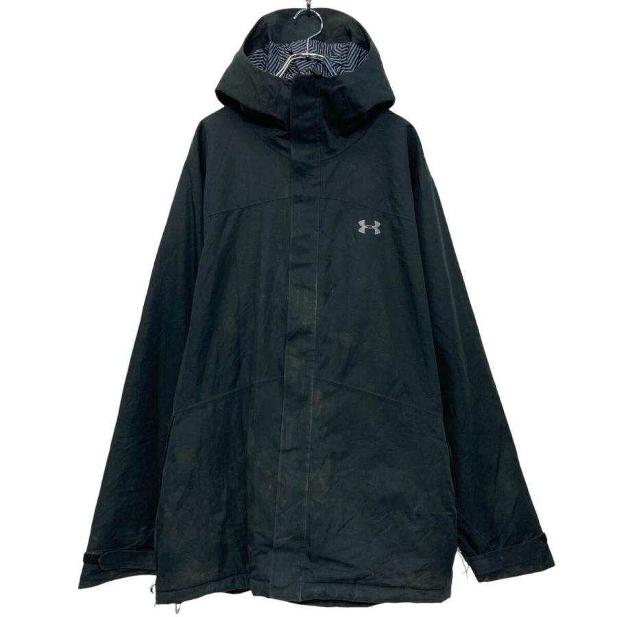 UNDER ARMOUR ナイロン ジャケット アンダーアーマー XL ブラック