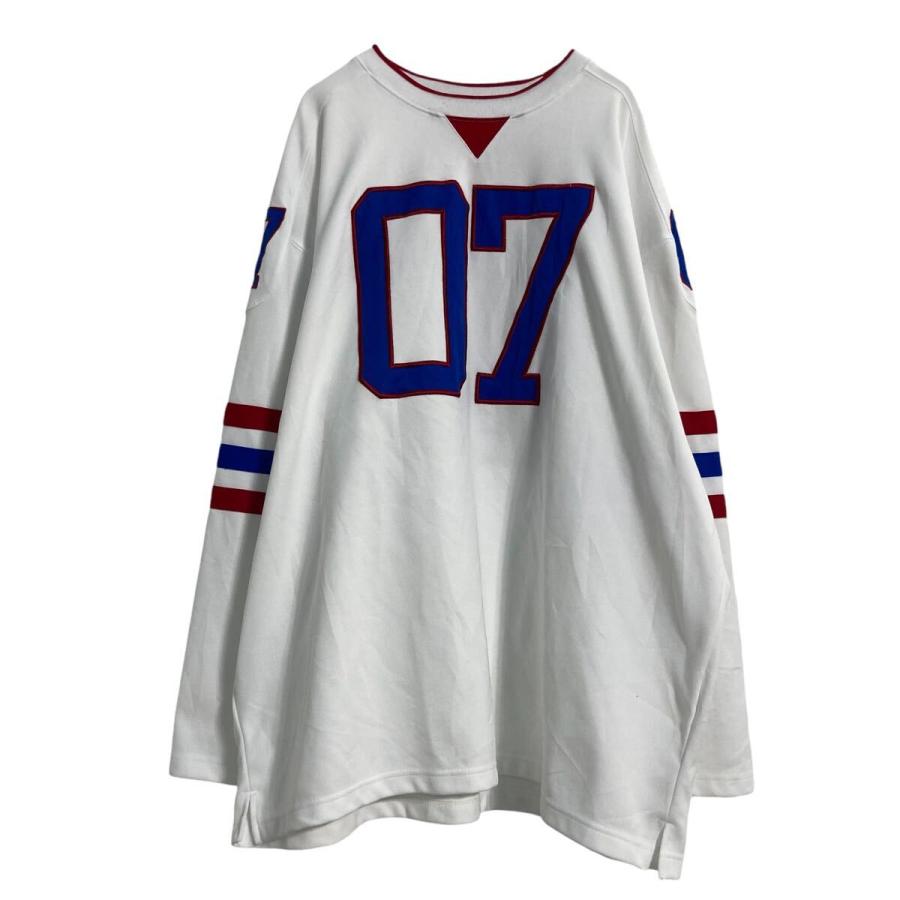 ATHLETIC WORKS ゲームシャツ 2XL ホワイト ブルー レッド ビッグ