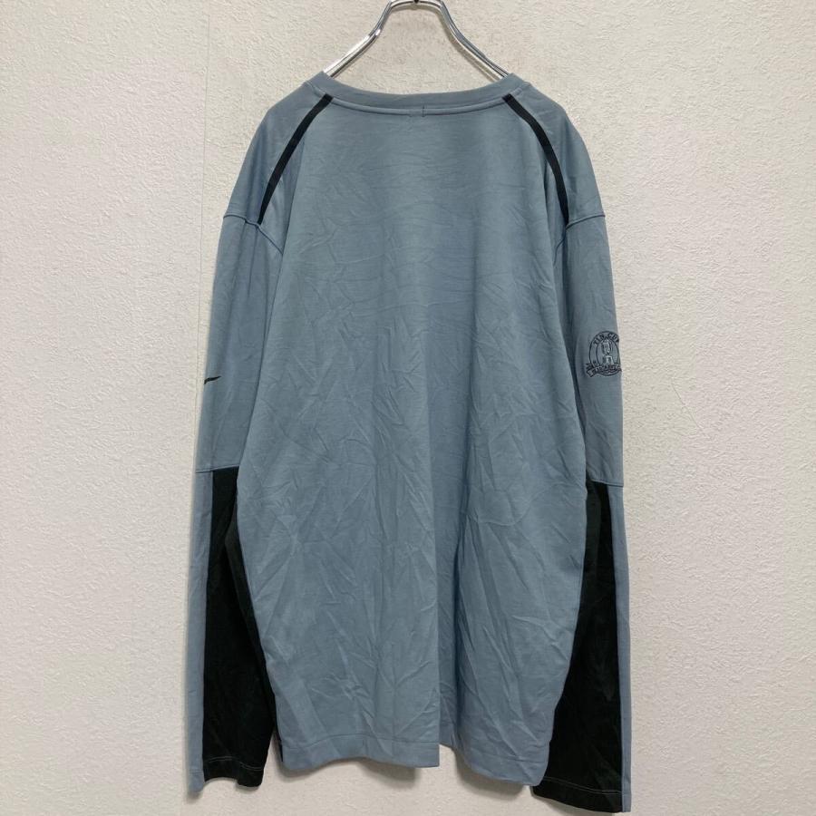 NIKE GOLF ロゴスウェット トレーナー 2XL ブルーグレー ナイキ V