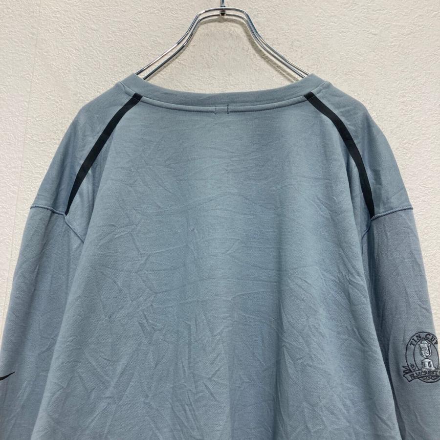 NIKE GOLF ロゴスウェット トレーナー 2XL ブルーグレー ナイキ V