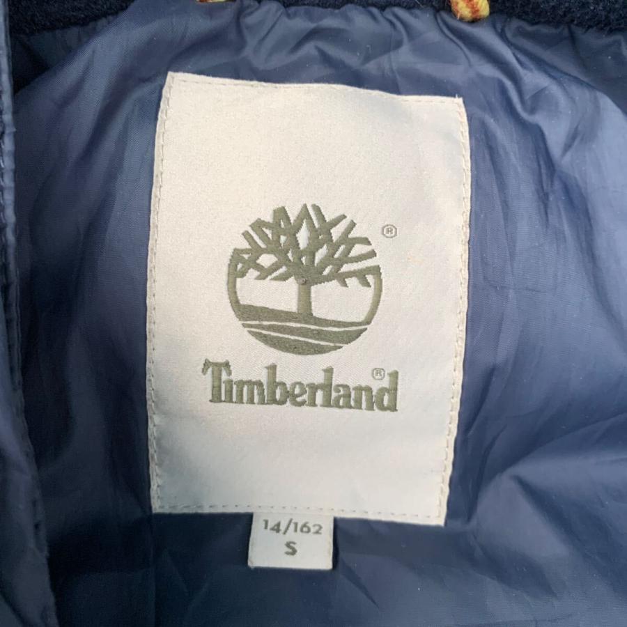 Timberland 中綿 ナイロンジャケット S ネイビー ティンバーランド