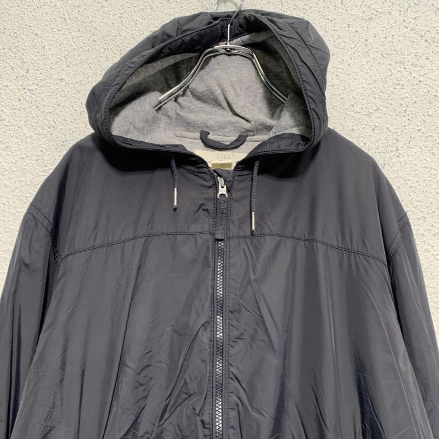 H&M ジップアップ ナイロンジャケット L ブラック エイチアンドエム