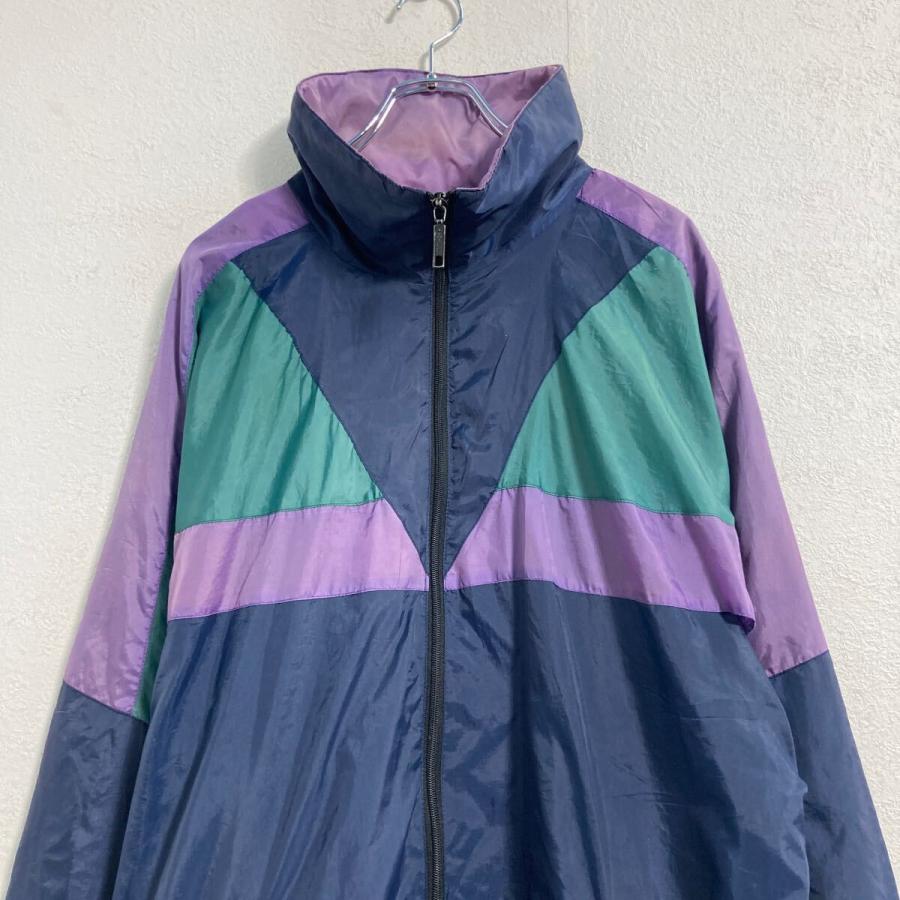 ♡希少 F.C.R.B. ナイロン ジャケット　ティファニー ブルー　XL　レア styled in Italy ナイロンジャケット XL ネイビー パープル グリーン