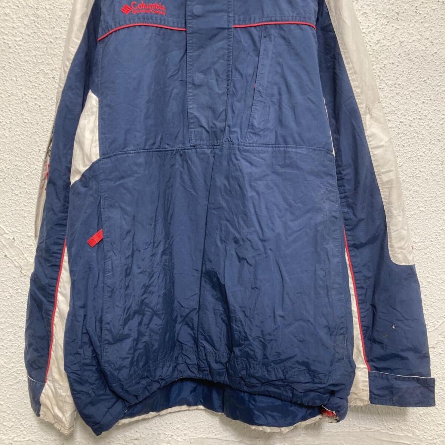 Columbia ナイロン ジャケット コロンビア S ホワイト ネイビー マルチ