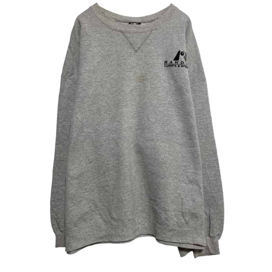 Hanes プリント スウェット トレーナー ヘインズ 2XL グレー ビッグ