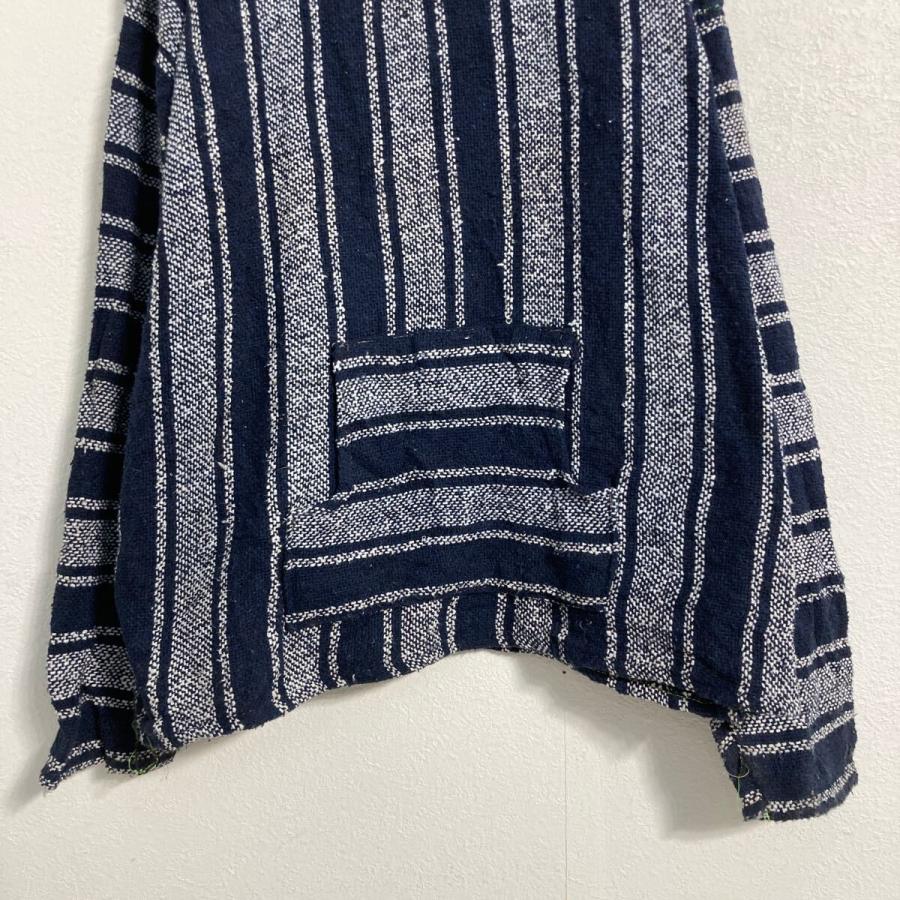 メキシカンパーカー 3XL ネイビー ホワイト ビッグサイズ ヒッピー