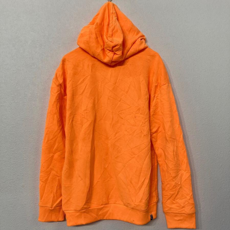 PUMA ロゴ スウェット パーカー プーマ XS オレンジ スポーツ ポケット