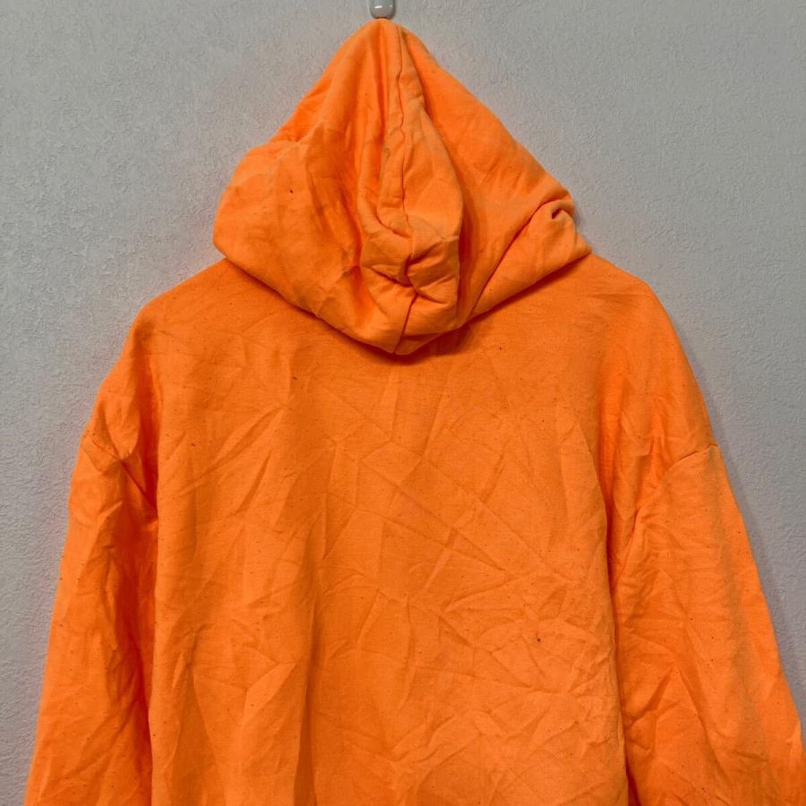 PUMA ロゴ スウェット パーカー プーマ XS オレンジ スポーツ ポケット